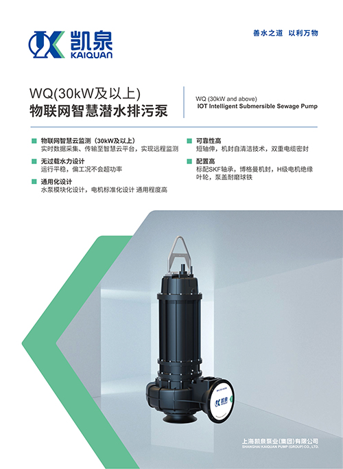 WQ（30KW及以上）潛水排污泵